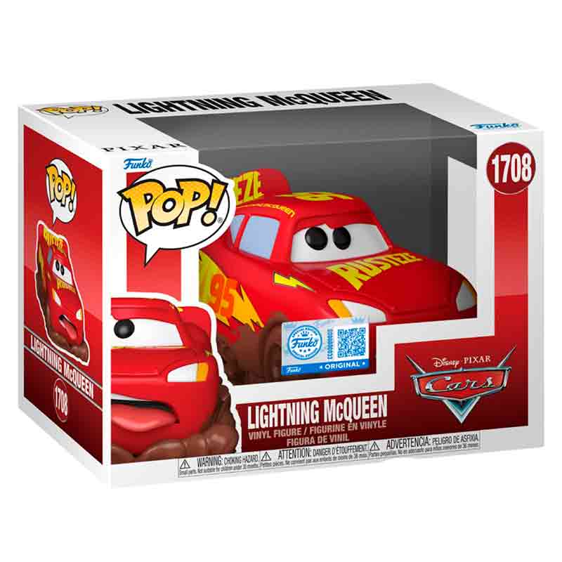 Funko Pop! Lightning McQueen Disney Pixar Cars Exclusivo #1708