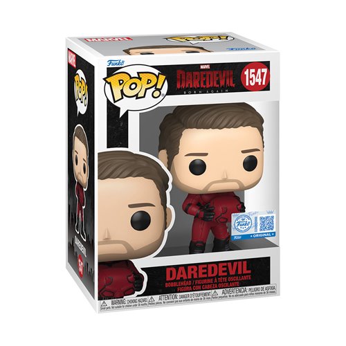 Funko Pop! Daredevil: Born Again Daredevil Unmasked #1547 - Entertainment Earth Exclusive