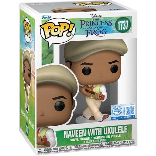 Funko Pop! La princesa y el Sapo Naveen with Ukulele  #1737 - Specialty