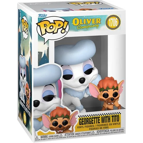 Funko Pop! Oliver and Company Georgette with Tito #1706