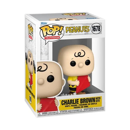 Funko Pop! Peanuts Charlie Brown con cometa #1678