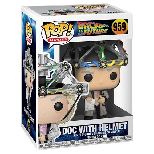 Funko Pop! De Vuelta al Futuro: Doc con casco #959