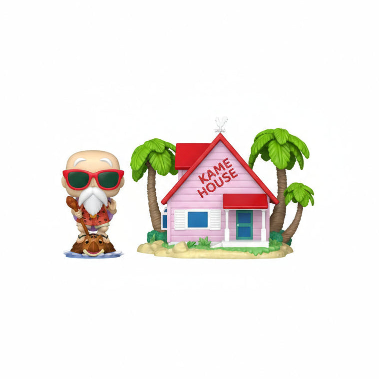 Funko Pop! Dragon Ball Master Roshi with Kame House Town #46