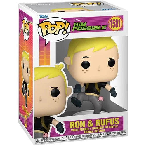 Funko Pop! Kim Possible Ron & Rufus #1581