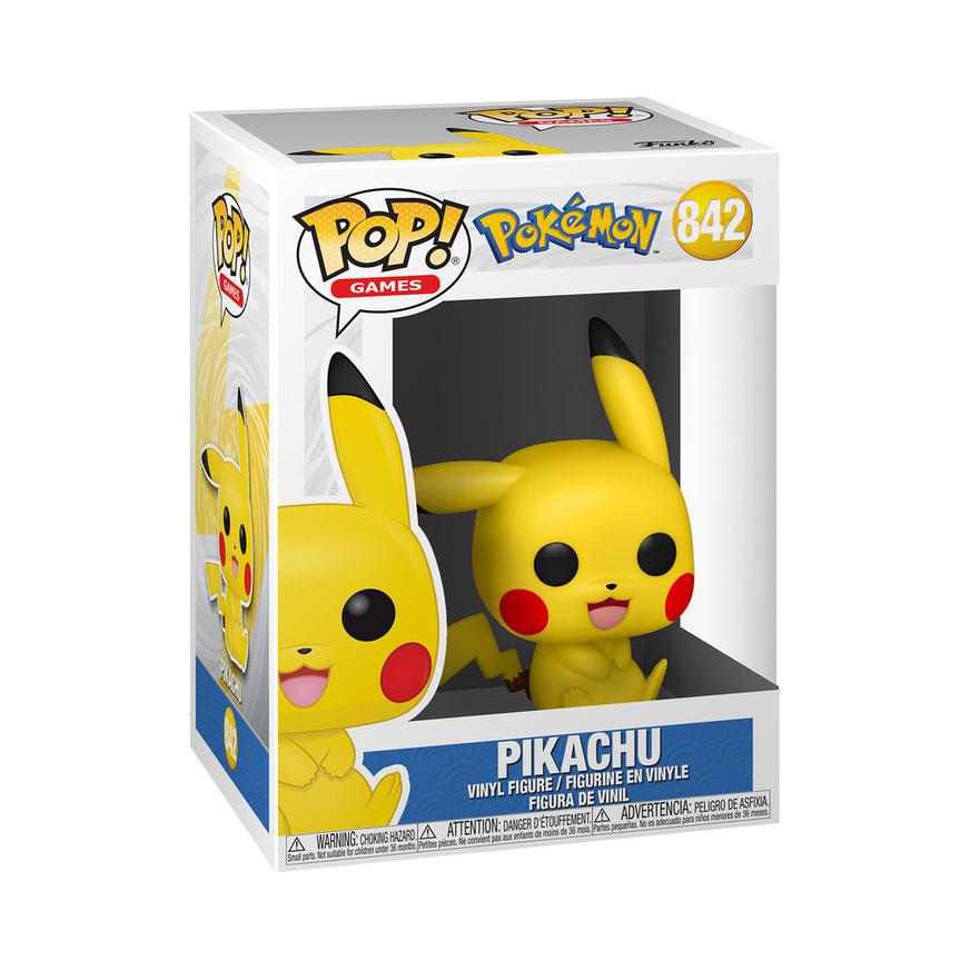 Funko Pop! Pokémon Pikachu sentado #842