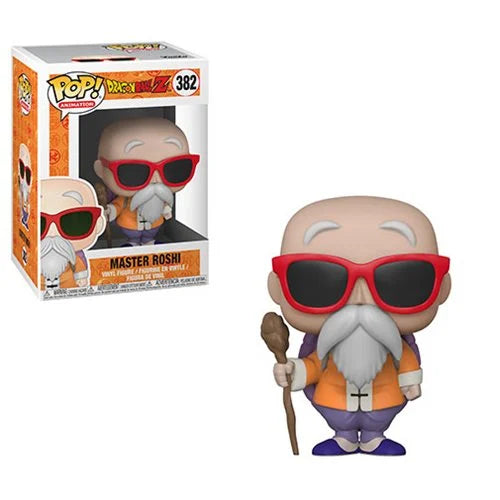 Funko Pop! Dragon Ball Z Master Roshi with Staff #382