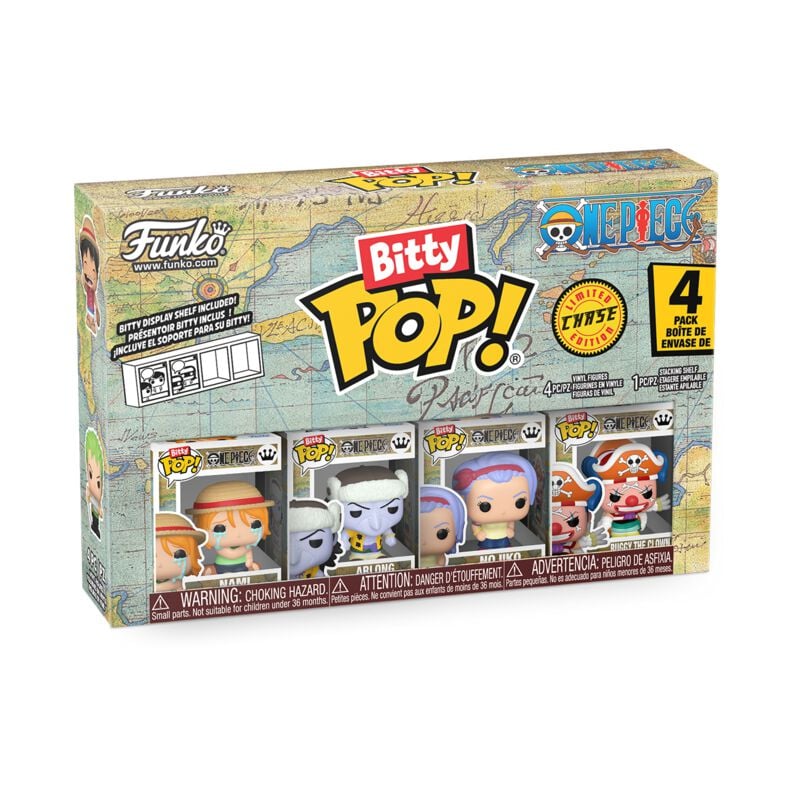 Funko Bitty Pop! One Piece Nami Mini-Figure 4-Pack, Not Mint
