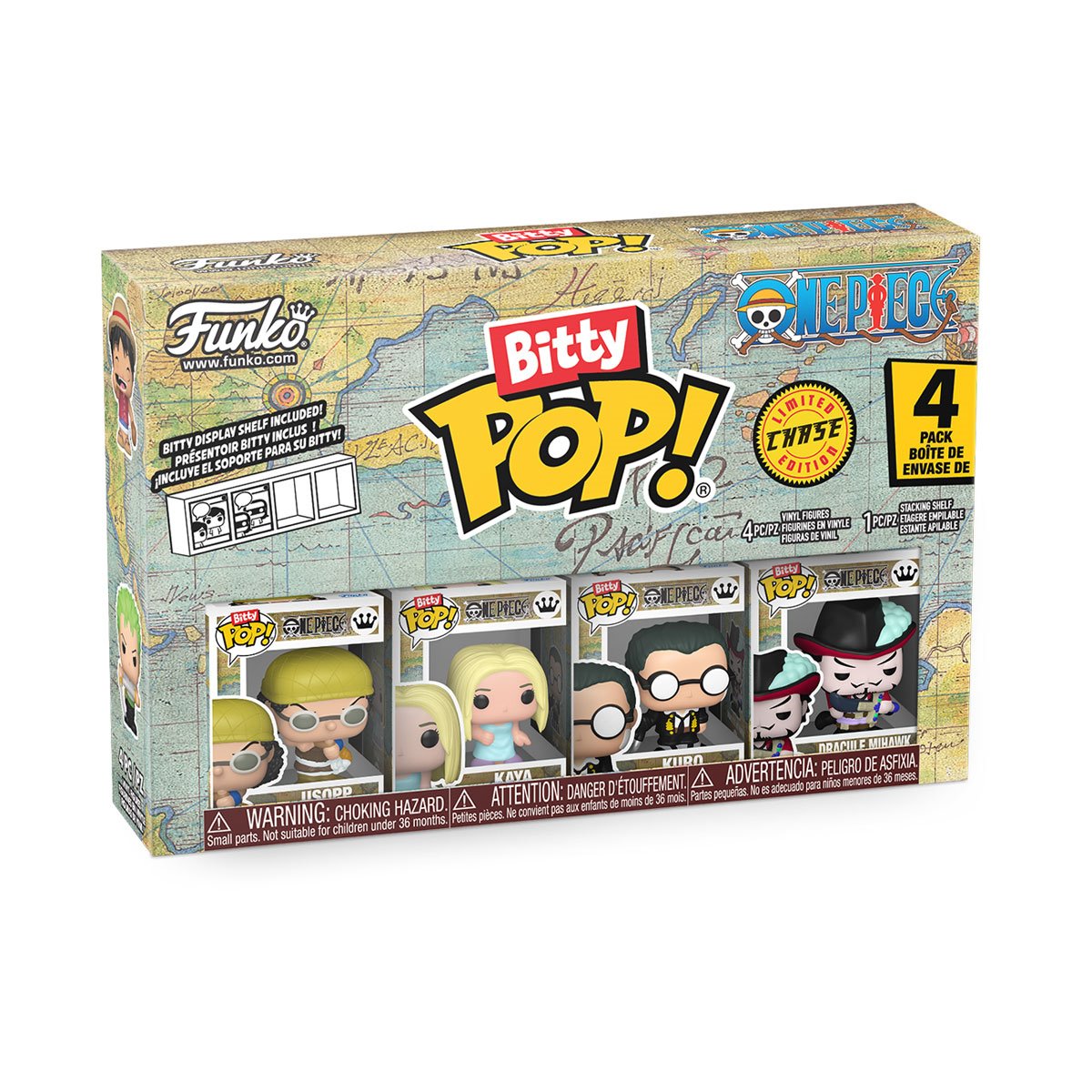 Funko Bitty Pop! One Piece Usopp Mini-Figure 4-Pack