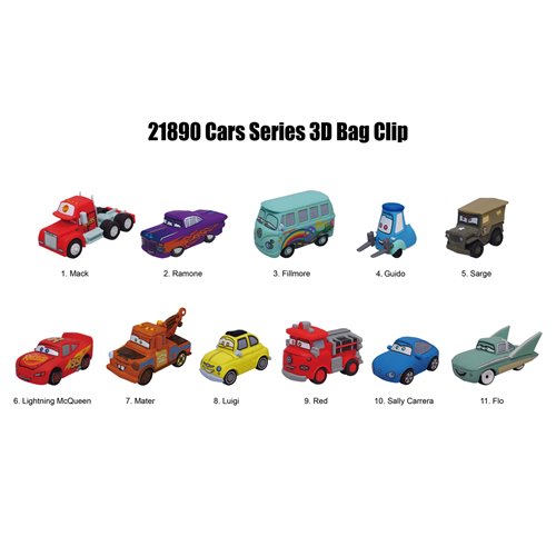 Llavero Cars Serie 2 - Monogram (1 unidad) Misterioso