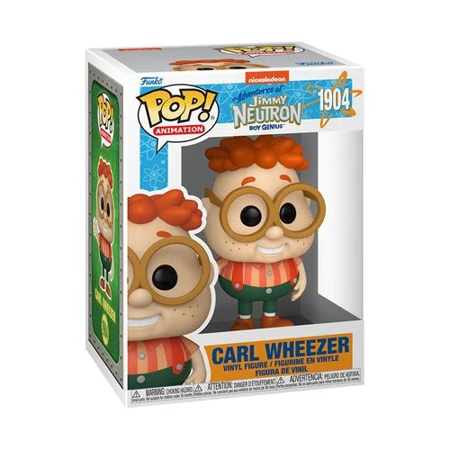 Funko Pop! Las aventuras de Jimmy Neutron: Carl Wheezer #1904