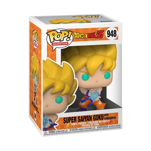 Funko Pop! Dragon Ball Z Super Saiyan Goku with Kamehameha #948