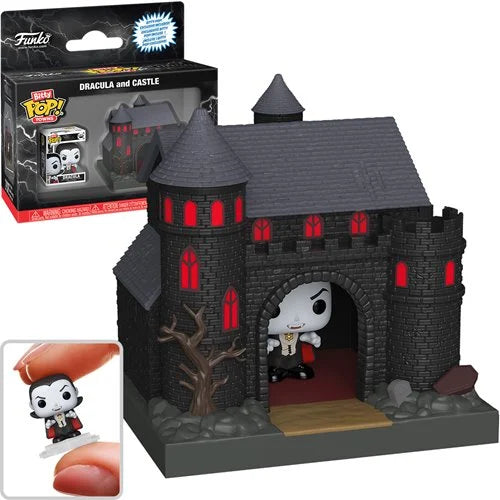Funko Bitty Pop! Town Universal Monsters Castillo de Dracula