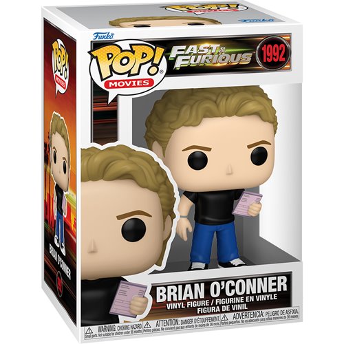 Funko Pop! Fast & Furious (Rapidos y Furiosos) Brian O'Conner #1992