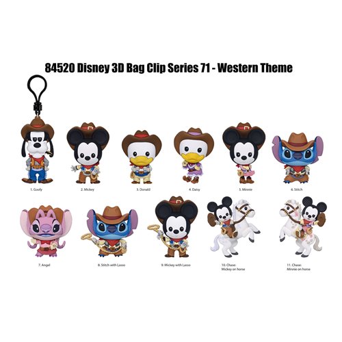 Llavero Disney Western - Monogram (1 unidad) Misterioso
