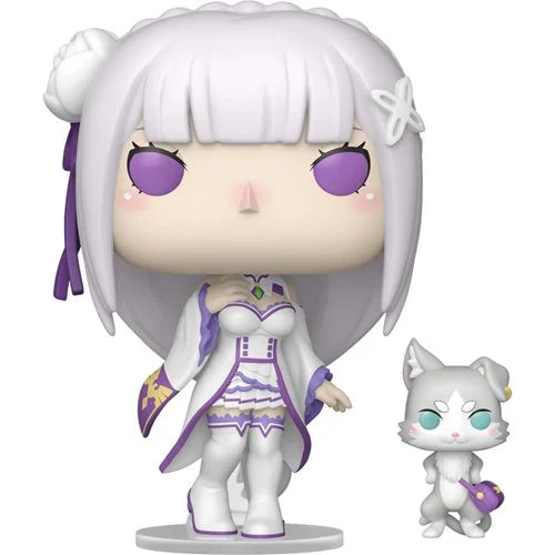 Funko Pop! RE: Zero Emilia con Puck #2112