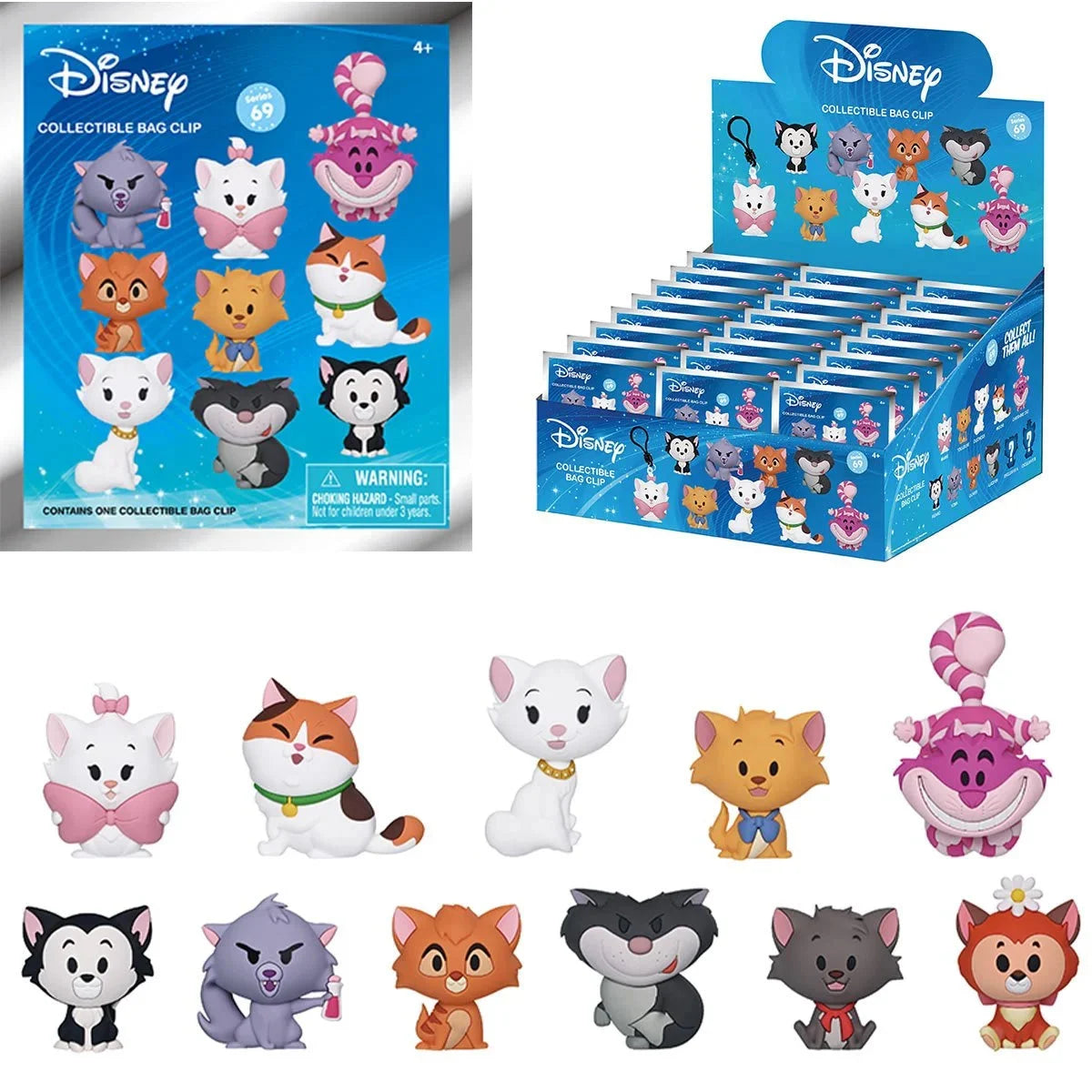 Llavero Disney Cats - Monogram (1 unidad) Misterioso