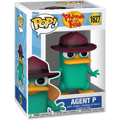 Funko Pop! Phineas and Ferb Agent P (Perry el ornitorrinco) #1627