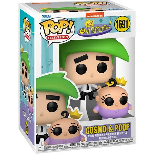 Funko Pop! Los Padrinos Mágicos Cosmo & Poof and Buddy #1691