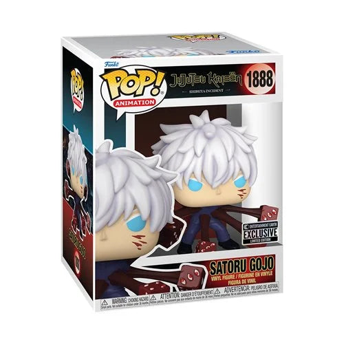 Funko Pop! Jujutsu Kaisen Satoru Gojo Trapped Premium #1888 - Entertainment Earth Exclusive