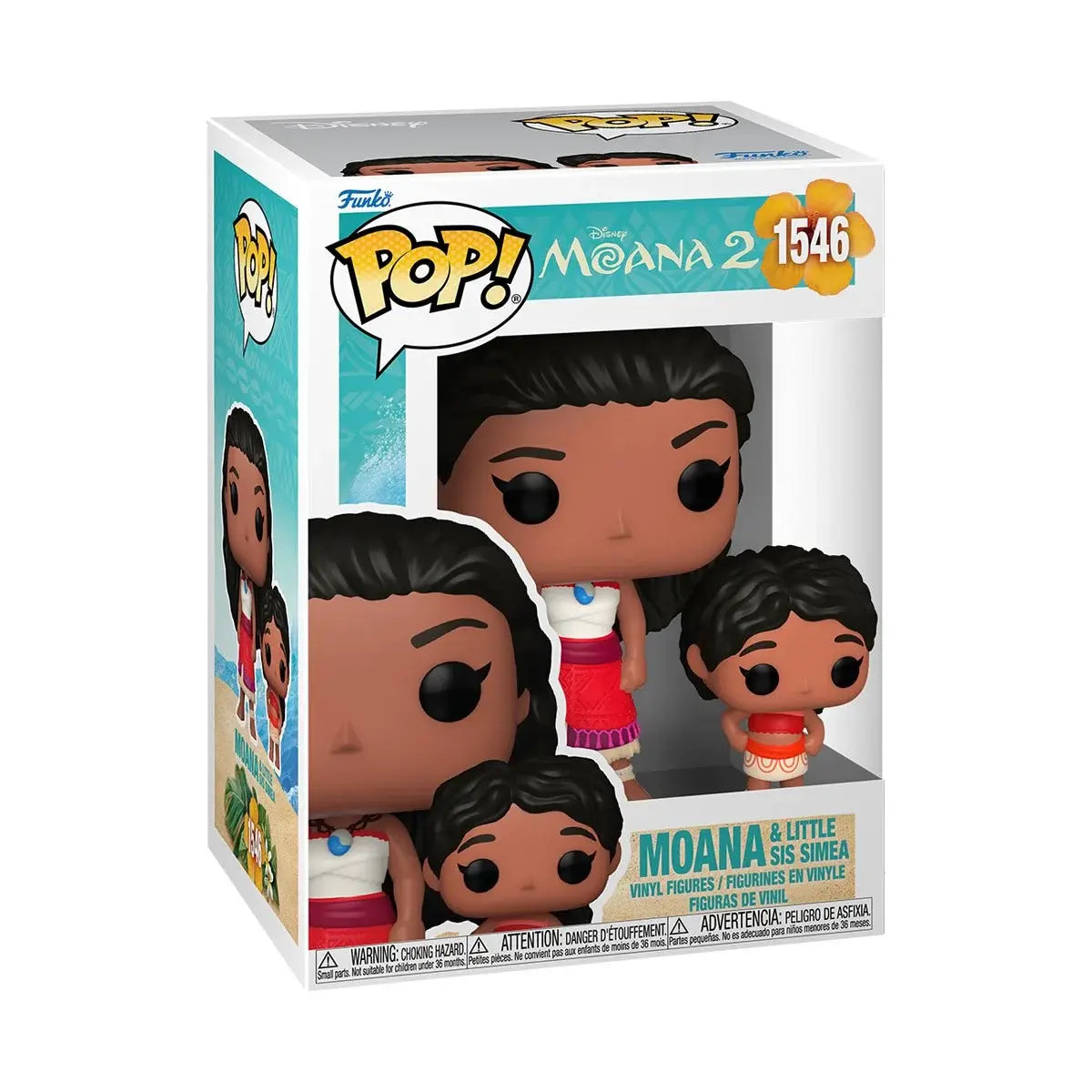 Funko Pop! Moana 2 - Moana con Simea #1546