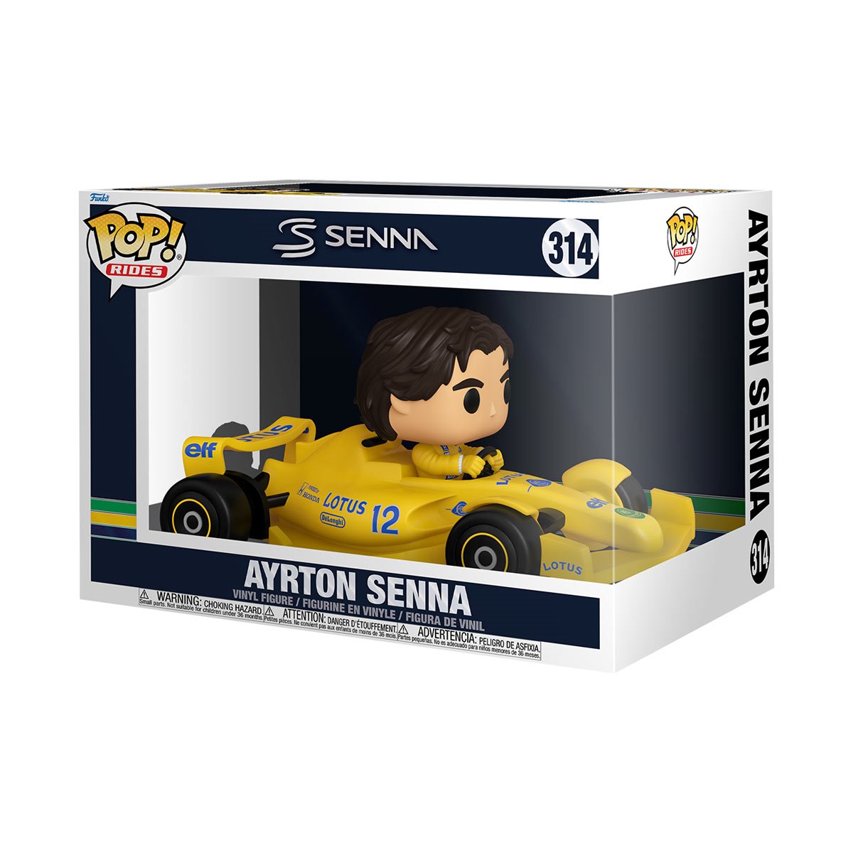 Funko Pop! Ayrton Senna McLaren Deluxe Ride Vinyl Vehicle #314