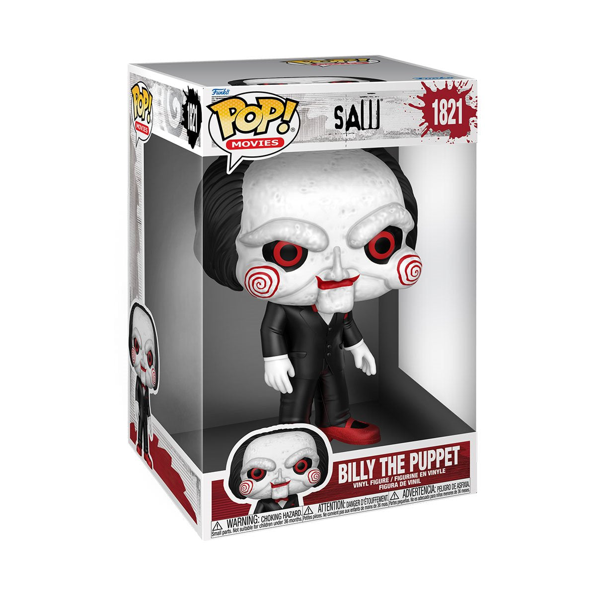 Funko Pop! Saw Billy the Puppet Jumbo 10-Inch #1821