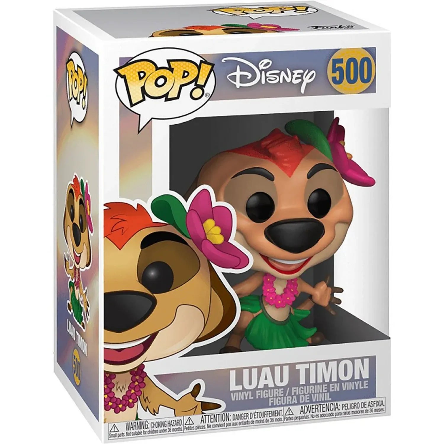Funko Pop! El Rey León Luau Timon #500