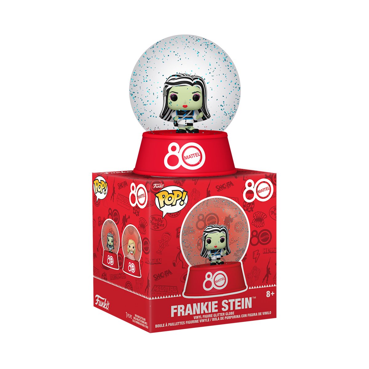 Bitty Pop! Retro Toys Mini Snow Globe Frankie Stein