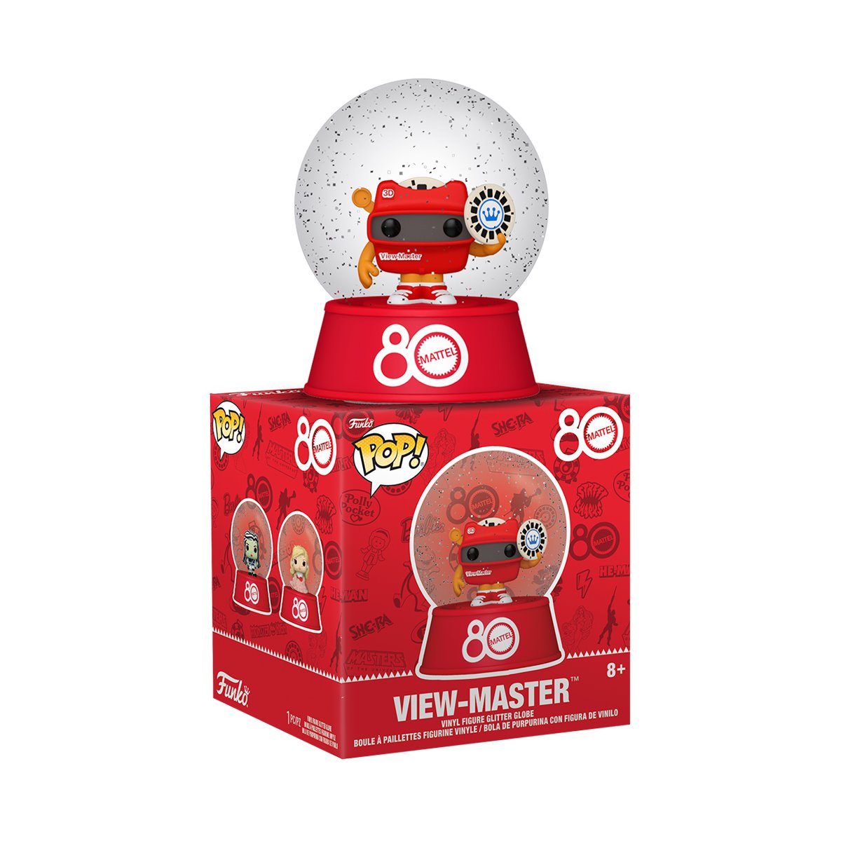 Bitty Pop! Retro Toys Mini Snow Globe View-Master