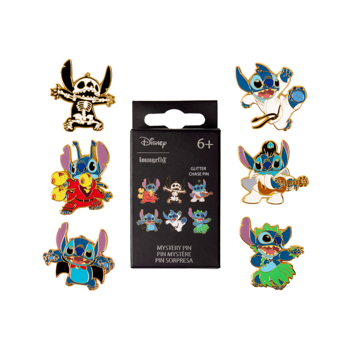 Stitch Diners Mystery Box Pin Lilo & Stitch Stitch (1 Unidad) – Popito Pe