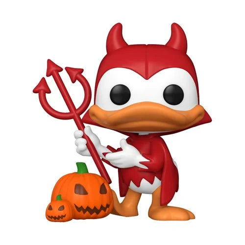 Funko Pop! Mickey and Friends Devil Donald with Pumpkin #1446 - Specialty Series