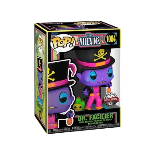 Funko Pop! Disney Villains Dr.Facilier #1084 Black Light