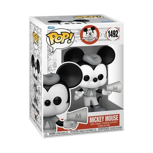 Funko Pop! Mickey Mouse Club Mickey Mouse (Black and White) #1492