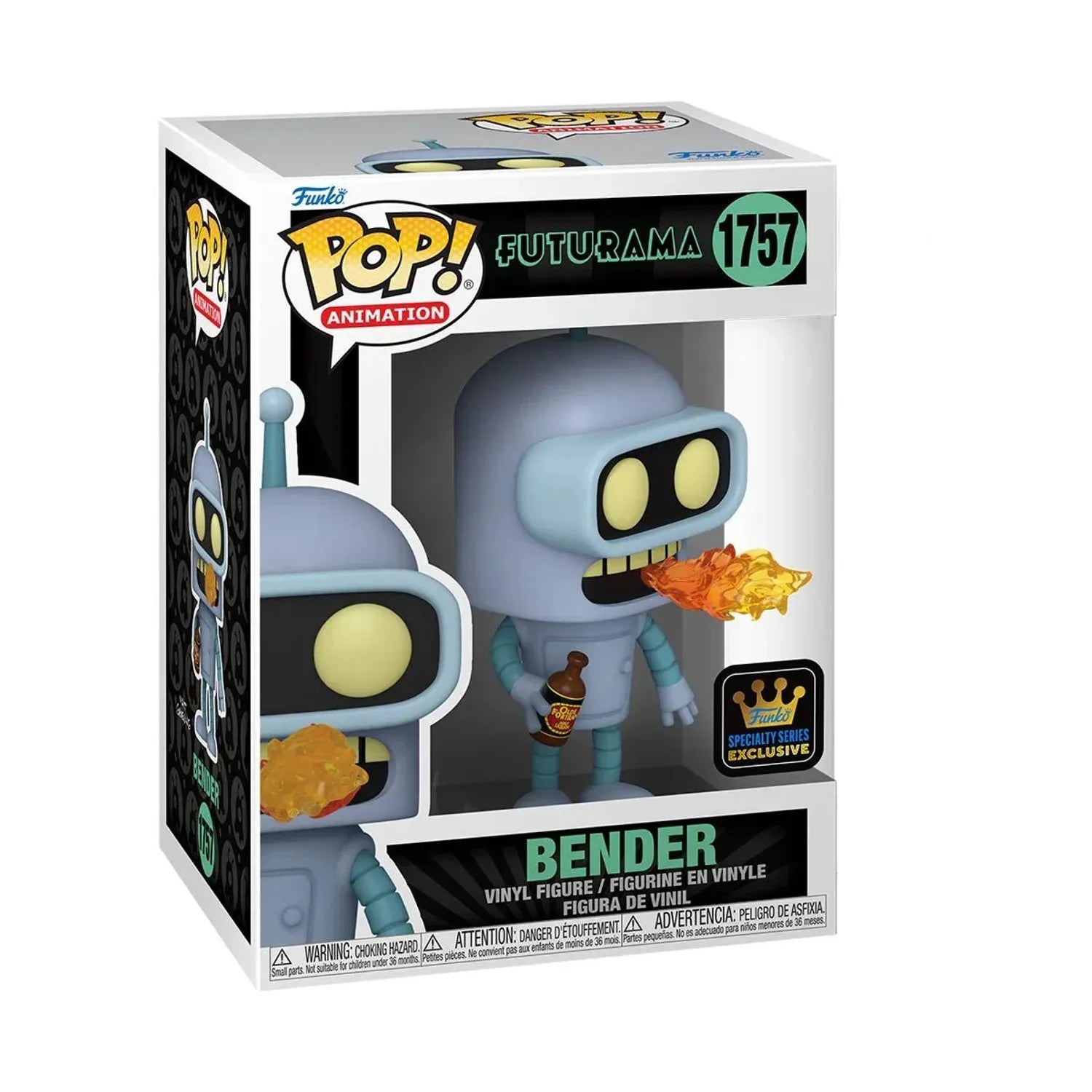 Funko Pop! Animation Futurama Bender #1757 Specialty Series