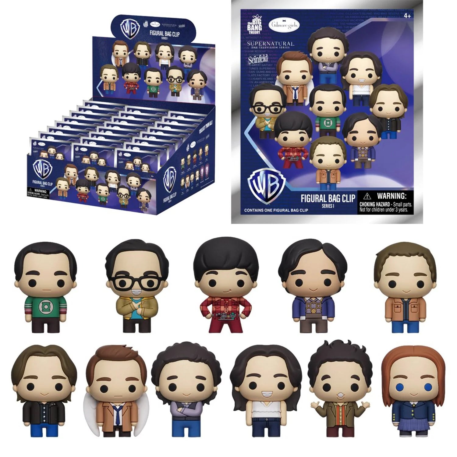 Llavero Warner Bros - Monogram (1 unidad) Misterioso