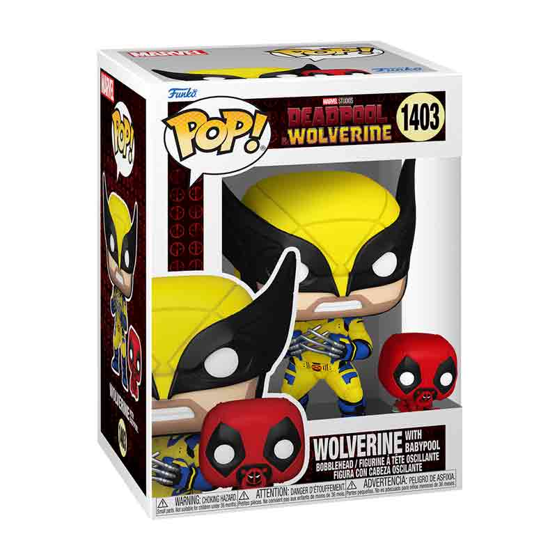 Funko Pop! Deadpool: Wolverine con Babypool #1403